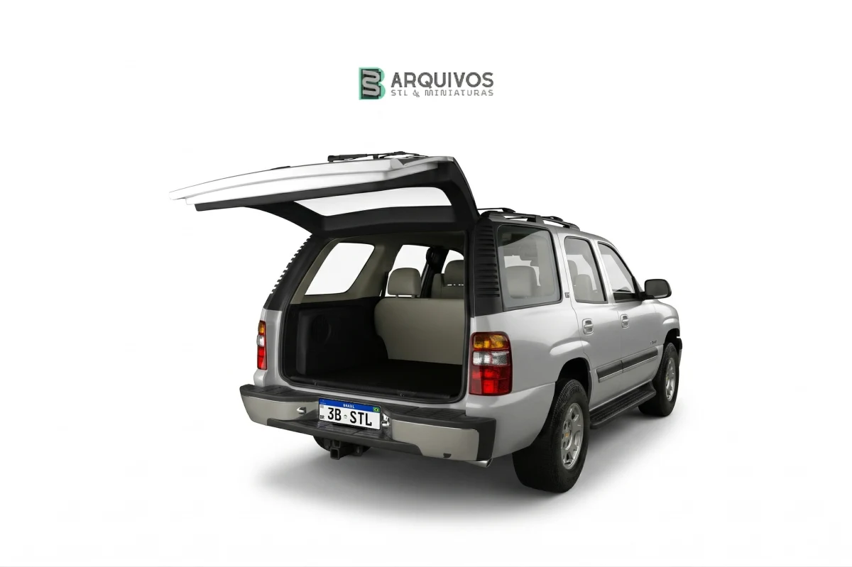 Modelo 3D STL - Chevrolet Tahoe LS 2002 — foto 4